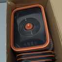 Layhit 10 Set Stainless Steel Food Containers with Lids Metal Marinating Snack Containers Box for Lunch, Leftovers, Dishwasher & Freezer Safe (34 Oz)