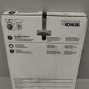 KOHLER 4636-RL-0 Cachet ReadyLatch Elongated Toilet Seat Slow Close, Soft Close Toilet Seat Quiet Lid, Contoured Grip-Tight Bumpers Installation Hardware, Apartment Essentials, White