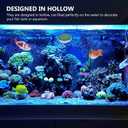 Sewroro 3Pcs Ceramic Ball Fish Tank Float Artificial Aquarium Fishes Aquarium Decor Floating Ornament Ocean Sea Animals for Aquarium Fish Figurines Decors 10x4cm