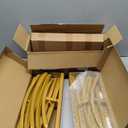 Wokceer Wedding Arch Backdrop Stand and Cover Set of 2 Metal Arch Stand with Arch Cover White 7.2FT, 6FT for Birthday Party Wedding Ceremony Bridal Baby Shower Event Decor