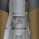 VIANIS White Outdoor Garage Lights Wall Mount, 2 Pack Dusk to Dawn Outdoor Coach Lights for House with Integrated 10W LED Light Source Crystal Bubble Glass, Modern Exterior Porch Light Wall Sconce