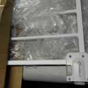 Safety 1st Easy Install Walk Thru Baby Gate for Doorway With Door, Dog Gates, Fits 29"-38", Easy Install 28" Tall, White