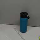 20oz Insulated Stainless Steel Water Bottle with Straw and 3 Lids, BPA-Free Sports Water Bottle, Travel Water Bottle, Lake Blue