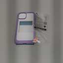 Diaclara Designed for iPhone 14 Case, Full Body Rugged Case with Built-in Touch Sensitive Anti-Scratch Screen Protector, with Camera Lens Protector for iPhone 14 6.1" (Peri Purple)