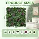20''x20'' (12 Pieces) Artificial Hedge Vine Panels Greenery Backdrop