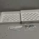 Nieifi Spice Organization for Cabinet-Vertical Spice Rack Pull Out-Spice Rack Organizer for Cabinet-8-1/4 inch Wide-Seasoning Kitchen Organizer-8.26" W x 10.6" D x 8.7" H-1 Pack-2 Tier