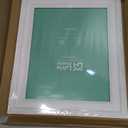 LaVie Home 8x10 Picture Frames (1 Pack, Distressed White) Rustic Photo Frame Set with Tempered Glass for Wall Mount & Table Top Display