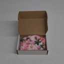 LACGO 48 PCS Fake Flowers Heads - Artificial Flower Heads Bulk Silk Faux Rose DIY Flower Embellishments Blossom Wreath Bouquets for Crafts Wedding Bridal Party Baby Shower Home Decoration(Pink)