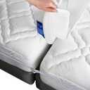 FeelAtHome Twin to King Bed Converter Kit - Bed Bridge - Twin XL Connector to King Maker - Mattress Bridge - Conversion Kit (8" Class)