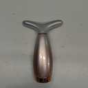 Facial Massager, 7 Colors Red Light Therapy for Face and Neck, Face Lift Device with 113F Heating Vibration for Multi Skin Care (Silver)