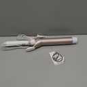 Conair Double Ceramic 1 ½Inch Long Barrel Curling Iron, 1 ½Inch Barrel Creates Soft Waves, Hair Waver for Use on Medium & Long Hair, White/Rose Gold