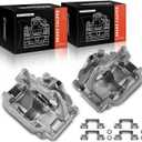 APremium Disc Brake Caliper Assembly with Bracket Compatible with Select Cadillac, Chevy and GMC Models  Escalade, Avalanche, Silverado 1500, Suburban 1500, Tahoe, Sierra 1500 and more  Rear Side