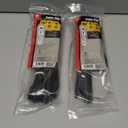 Gardner Bender 10097UVL Nylon Cable Tie Assortment, 4 in. & 8 in., Black 2 Pack
