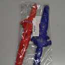 ArtCreativity Light Up Toy Swords with Sounds, LED Toy Set with Removable Covers, Plastic Swords, Warrior Halloween Costume Accessories, Light Up Halloween Toys, for Kids