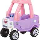 Little Tikes Princess Cozy Truck Ride-On, Pink Truck, 90cm x 45cm x 89cm