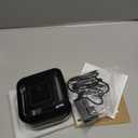 HAUSBELL Dental Pod: Ultrasonic Retainer Cleaner, Denture Cleaner Machine with 8 Cleaner Tablets, Aligner Cleaner, Nightguard Cleaner, Mouthguard Cleaner, Ultrasonic Cleaner with Noise-Reduction Lid