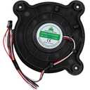 XY12032BM Refrigerator Cooling Fan Fit for Galanz Upright Fridge Freezer, XY-12032BM Refrigerator Freezing Refrigeration Silent Exhaust Fan, DC12V 0.26A, 12012032mm