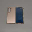 Z Fold 6 Privacy Case,for Galaxy Z Fold 6 Full Body Cover Built-in Anti Peeping Screen Protector,Hard PC Ultra-Thin Shockproof Protective Phone Cases for Galaxy Z FOLD6,Rose (Pink)