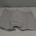 YESWEL Men's Incontinence Underwear, Leak Proof Washable Reusable Cotton Boxer Brief, Heavy Flow Bladder Leak 3 Pack (Grey, Medium)