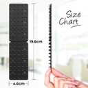 Medipaq Greatideas Non-Slip Mat and Rug Grippers - Stop Your Mats and Rugs from Slipping and Sliding! Black 4X Pack
