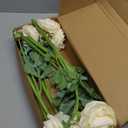 Eyamumo Fake Flowers, Faux Silk Real Touch Artificial Rose Flowers for Decoration DIY, Wedding Party, Home Office Decoration and Dining Table Centerpiece, 7Pcs (White-30cm, 30CM) (11.81'')