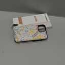 HAOPINSH for iPhone 14 Wallet Case with Card Holder, Floral Flower Pattern Back Flip Folio PU Leather Kickstand Card Slots Case for Women Girls, Double Magnetic Clasp Shockproof Cover 6.1"