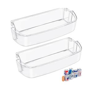2 PACK]UPGRADED WPW10710203 Refrigerator Door Bin Compatible With Kenmore Whirlpool Refrigerator Door Shelf Parts W10710203 W10451871 Whirlpool Fridge Door Shelf Replacement WRS571CIHZ01 WRS588FIHZ00
