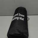 Snow Melting Mats Outdoor - 3 Pcs Anti-Slip Rubber Heated Sidewalk Mats for Walkways - 10 x 30in Heated Winter Ice and Snow Melting Mats for Decks and Driveway,2 in/h Speed Ice and Snow Heated Mat