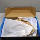 2PM SPORTS Vinal Girls Adjustable Flashing Inline Skates, All Wheels Light Up, Fun Illuminating Skates for Kids Men Adult Women and Boys (Medium - Big Kid (1-4 US), Azure & Blue)