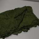 Ling's Moment Luxury Cloth Wedding Napkins - 19x19 Inch Reusable Cheesecloth Linen Napkins for Wedding Reception, Bridal Shower, Dinner Table - Washable, Durable (Set of 10), [Sage Green]