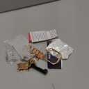 Mesime Compatible for Apple Watch Band with Screen Protector Case, Jewelry Replacement Bands 46mm 45mm 44mm 42mm 41mm 40 mm 38mm 2 Pack Protective Cover for iWatch Series 11/10/9/8/7/6/5/4/3/2/1/SE Women