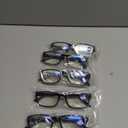 Gaoye +4.5 Professional Reading Glasses for All Day - Computer Readers with Blue Light Protection - Pack of 5