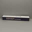 MAGZO Door Draft Stopper for Bottom of Door, 2 Pack 30 Inch Under Door Draft Stopper, Fan Shaped Under Door Gap Filler Bottom, Door Soundproofing, Grey