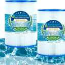 Savener C-7626 Hot Tub Spa Filter Cartridge, Replaces Hayward C250, Unicel C-7626, Filbur FC-1230, PA25-4, CX250RE, CX250-RE, HF7626-01, 25 Sq. Ft, 2 Pack