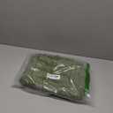 LAMIT Full Blackout Linen Curtains for Bedroom, 54 Inches Thermal Window Drapes Back Tab and Rod Pocket Privacy Protected Burlap Panels with White Liner, 2 Panels, 38 x 54 Inch, Olive Green