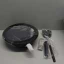 Carbon Steel Wok, 13-Inch, Pre-Seasoned, Non-Stick, with Lid and Spatula, Flat Bottom, Ideal for Stovetop Cooking