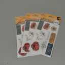 3 Sheet Fruille Sensory Stickers Autocollants Sensoricls