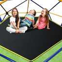 Climber Dome Hammock with Canopy, Accessory for Climbing DomeSuitable for 10 * 5FT, Load-Bearing 300 PoundsHammock Only