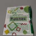 NICEVINYL Embroidered Iron-on Patches Applique: 72Pcs Random Assorted Decorative Patches Iron on/Sew on for Clothing Accessories (Colorful)