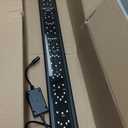 27-Inch LED UVA UVB Light for Reptiles with Controller, Full Spectrum UVA & UVB Reptile Light with Auto 24-Hour Cycle Timer & 10 Dimmable for Bearded Dragons, Turtles, Frogs, Snakes, Plants