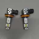 H11/H9 LED Bulbs, 42,000LM 900% Ultra-Brightness, Real 1:1 Mini Size,H11 Fog Light Bulb, 6500K White Illumination for Automotive H11 Driving Lights, Plug and Play, Pack of 2