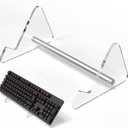 YIMAGUJRX RUNJRX Keyboard Stands 1-Tier, Mechanical Keyboard Acrylic Display Stand, Transparent Acrylic Keyboard Stand, Holder Stand For Gaming Keyboards(1Pcs)