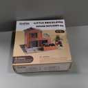 Mini House Building Kit for Kids Age 8+ - Block Building Toys with Real Mini Bricks, STEM Creative Gifts for Boys Girls- DIY Tiny House Construction Set