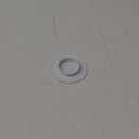 Fire Sprinkler Escutcheon Skirt, FLUSH Escutcheon Pendant Skirt White, Works with Standard 401 Style Cup, Short Cup, and Retrofit 2 Piece Cup, Fire Sprinkler Skirt