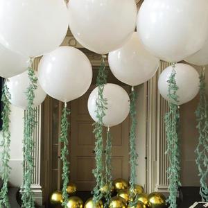 15pcs Latex Big Balloons 24 Inch White Large Balloon Giant Heavy Duty Balloon for Wedding Baby Shower Birthday Party New Year's Day Decorations
