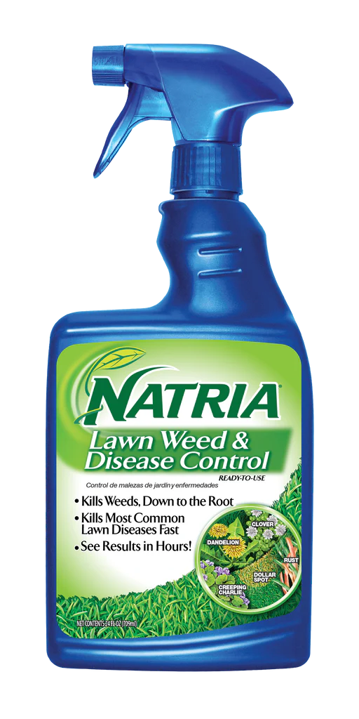NATRIA Lawn Weed and Disease Control, Ready-to-Use, 24 oz, 1,875 SQ FT 2 Pack