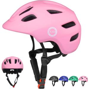 XJD Toddler Helmet Kids Bike Helmet for Infant/Baby Multi-Sport Adjustable Skateboard for Kids Boys Girls Lightweight for Age 1 and Older (X-Small: 18.11"-20.08" / 46-51 cm, Pink)