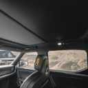 VION R1S Roof Sunshade - Precision Fit, No Sagging, Two Pieces Design, Full Blackout (for Rivian R1S)