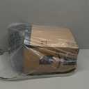 Vekkia Queen Bed Wedge Pillow for Headboard Gap, 06" Gap Filler with Side Pockets & Washable Cover, Gray 60"x10"x6"