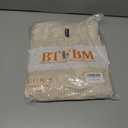 BTFBM Casual Fall Tops for Women 2025 Long Sleeves Solid Shirts Crew Neck Loose Fit Work T Shirt (Beige, XL)